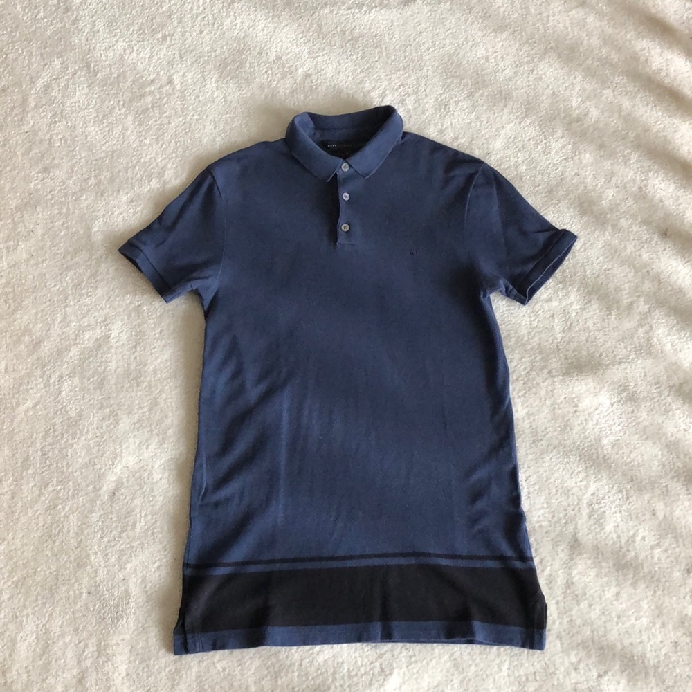 Marc by Marc Jacobs Mens blue polo shirt